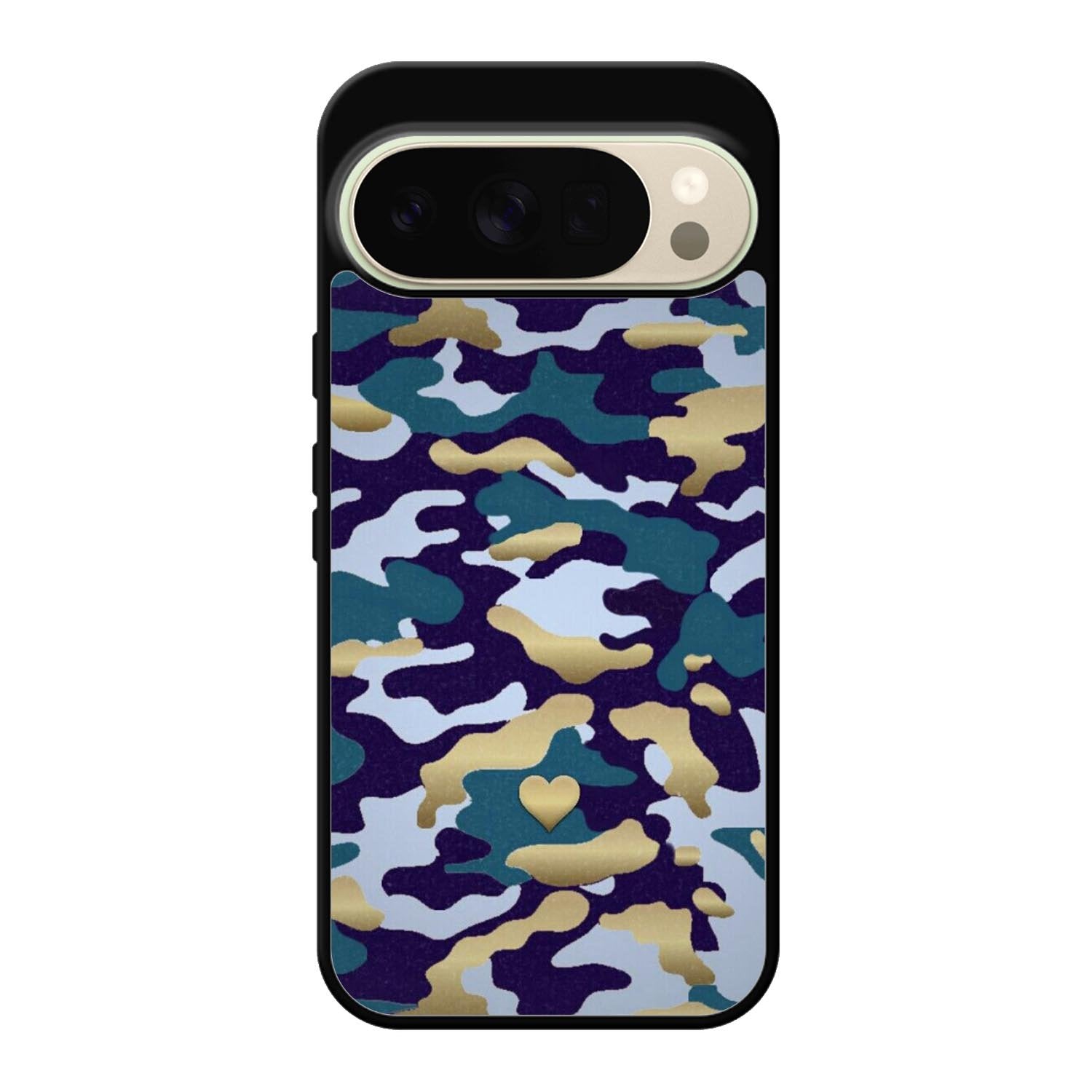 New Camo Heart Google Pixel 10 Pro XL Case QC8818
