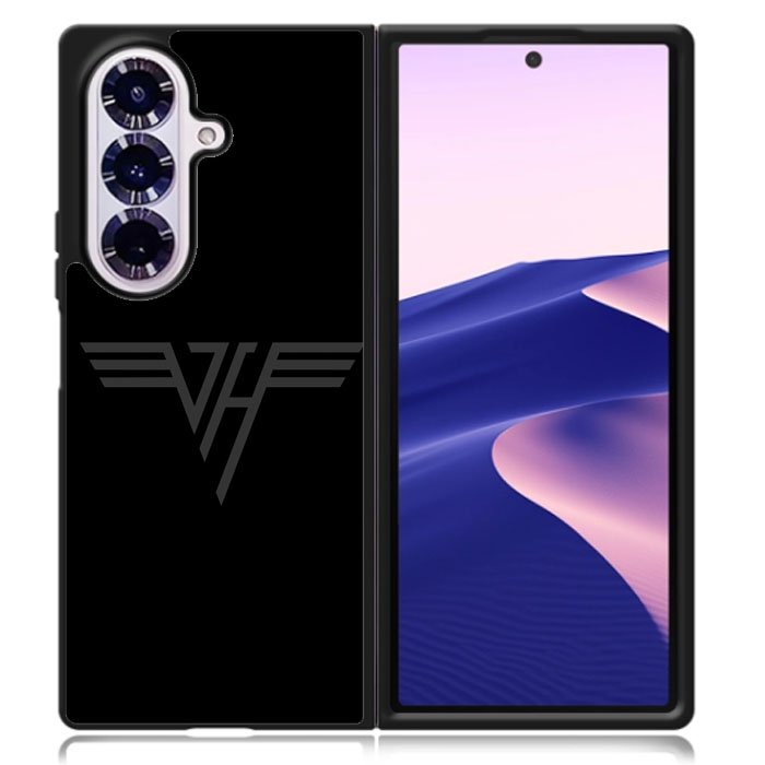 Van Halen Black Logo Samsung Galaxy Z Fold 7 Case OV8829