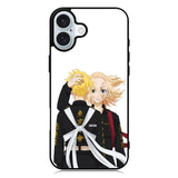 Takemichi Hanagaki and Sano Manjiro iPhone 16 Plus Case QC8838