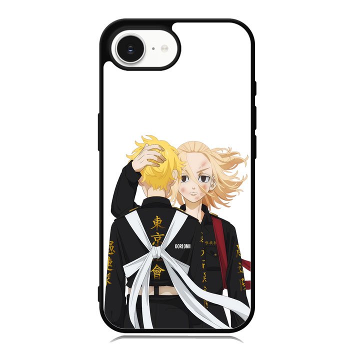 Takemichi Hanagaki and Sano Manjiro iPhone 16e Case OV8838