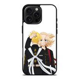 Takemichi Hanagaki and Sano Manjiro iPhone 16 Pro Max Case OV8838