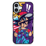 The Cute Dragon Ball Z Goku iPhone 16 Plus Case QC8840