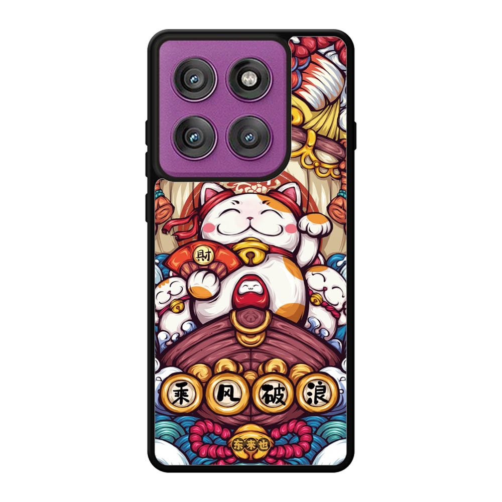 Cute Maneki Neko Motorola Moto Edge 60 Pro Case OV8850