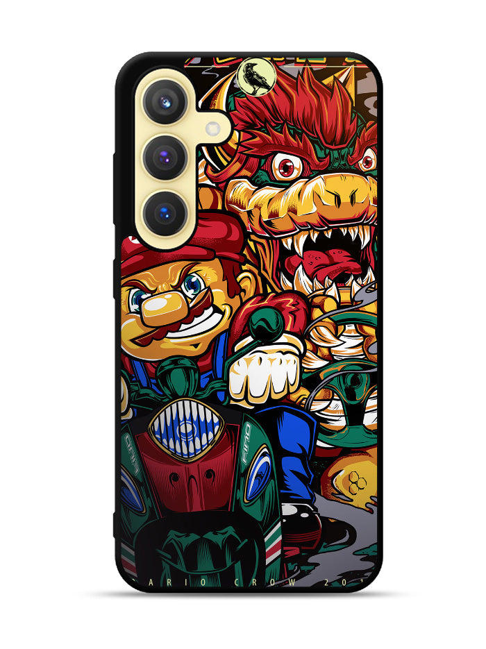 Mario Racing Brother Samsung Galaxy S25 5G Case OV8852
