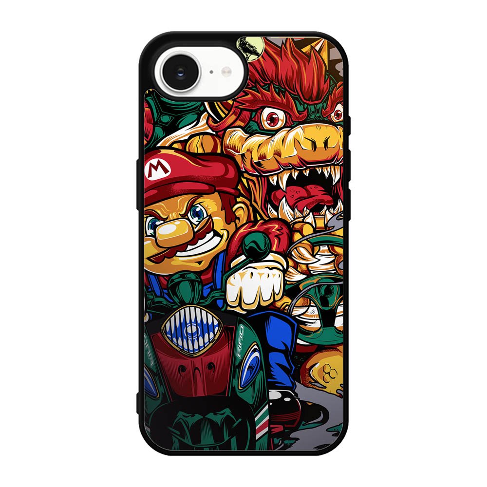 Mario Racing Brother iPhone 17e Case QC8852