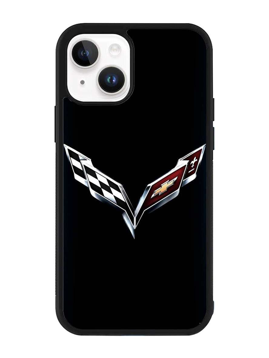 Corvette Logo iPhone 15 Plus Case OV8845