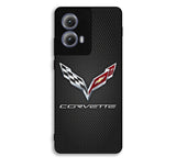 Corvette Logo Carbon 2nd Motorola Moto Edge 2024 Case OV0417