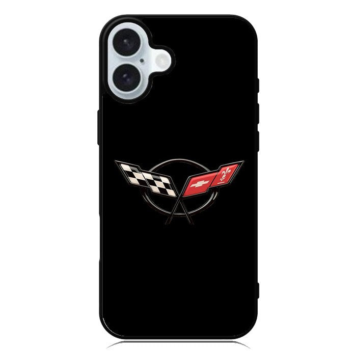 Corvette Old Logo iPhone 16 Case QC8848