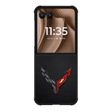 C8 Carbon Logo Motorola Moto RAZR Plus 2025 Case OV8842