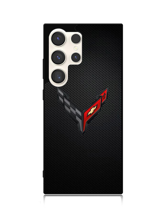C8 Carbon Logo Samsung Galaxy S25 Ultra 5G Case QC8842