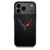 C8 Carbon Logo iPhone 17 Pro Case OV8842