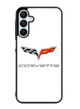 Corvette Logo White Background Samsung Galaxy A35 5G Case OV8847