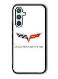 Corvette Logo White Background Samsung Galaxy A54 5G Case OV8847