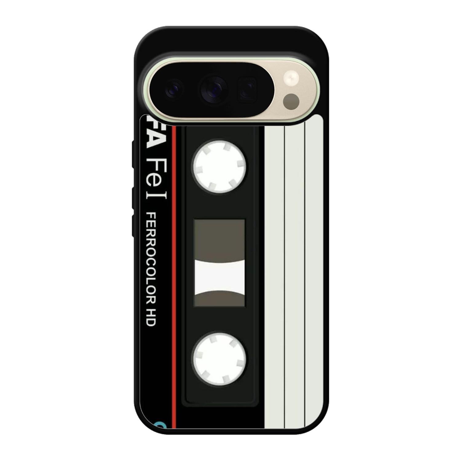 Retro Cassette Tape AGFA FeI Google Pixel 10 Pro XL Case QC8856