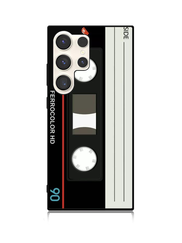 Retro Cassette Tape AGFA FeI Samsung Galaxy S23 Ultra 5G Case QC8856