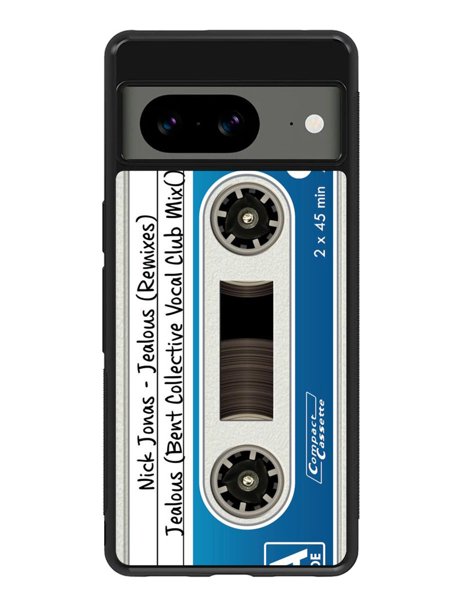 Retro Compact Cassette Tape Google Pixel 8 Case QC8858