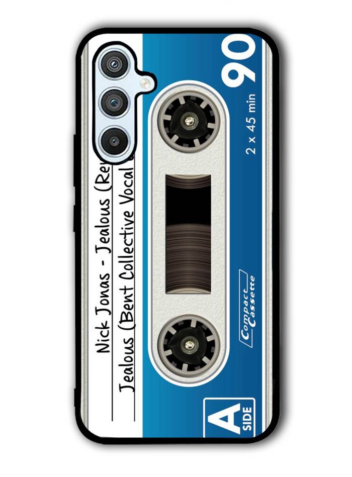 Retro Compact Cassette Tape Samsung Galaxy A54 5G Case OV8858