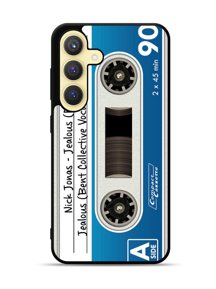 Retro Compact Cassette Tape Samsung Galaxy S25 5G Case OV8858