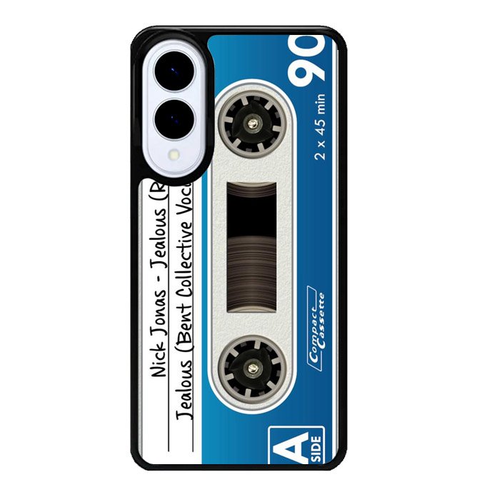 Retro Compact Cassette Tape Samsung Galaxy S25 Edge 5G Case OV8858