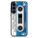 Retro Compact Cassette Tape Samsung Galaxy S25 FE Case OV8858