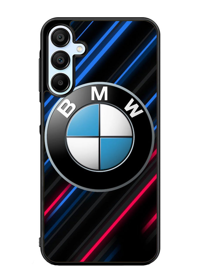 BMW Logo Red Blue Line Samsung Galaxy A35 5G Case OV11174