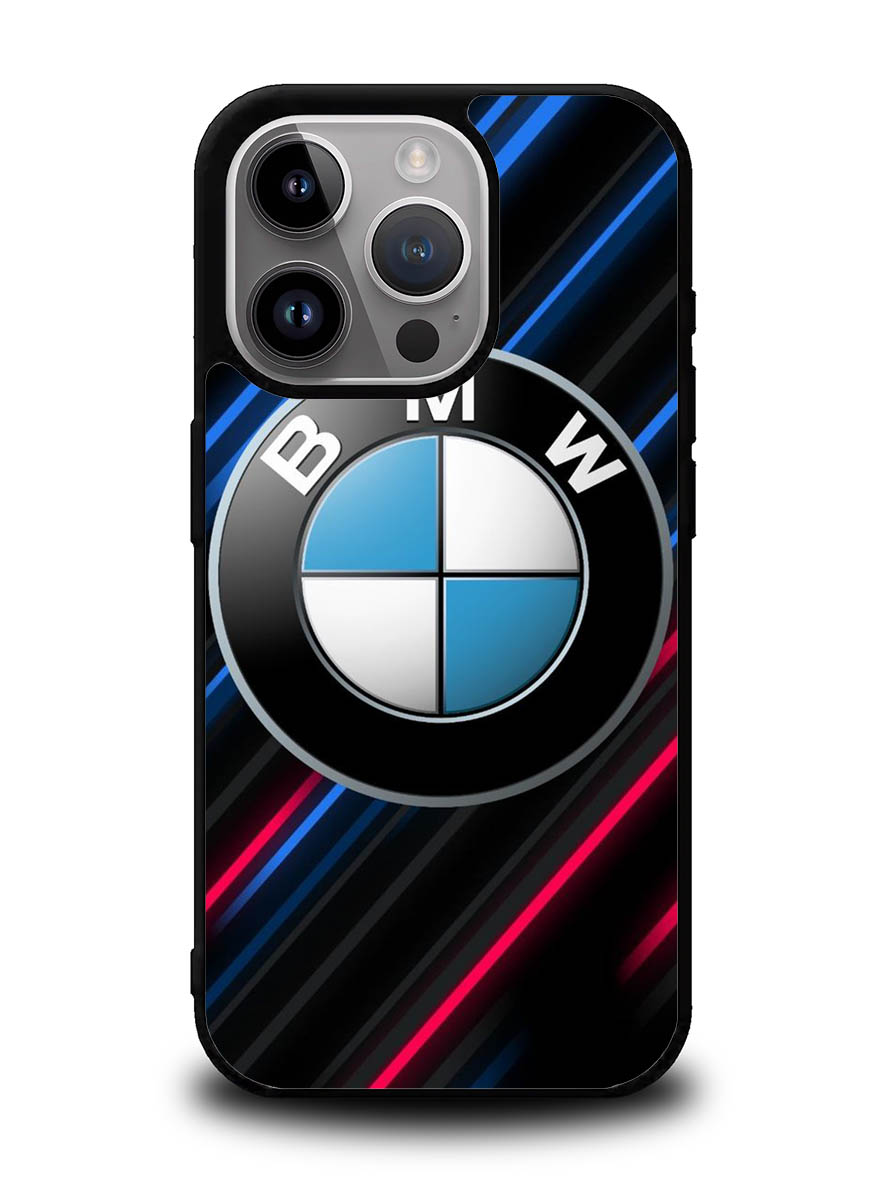 BMW Logo Red Blue Line iPhone 16 Pro Case OV11174