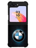 BMW Blue Glow Logo Samsung Galaxy Z Flip 5 5G 2023 Case OV11164