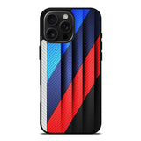 BMW Stripes On Metal iPhone 16 Pro Max Case OV11182