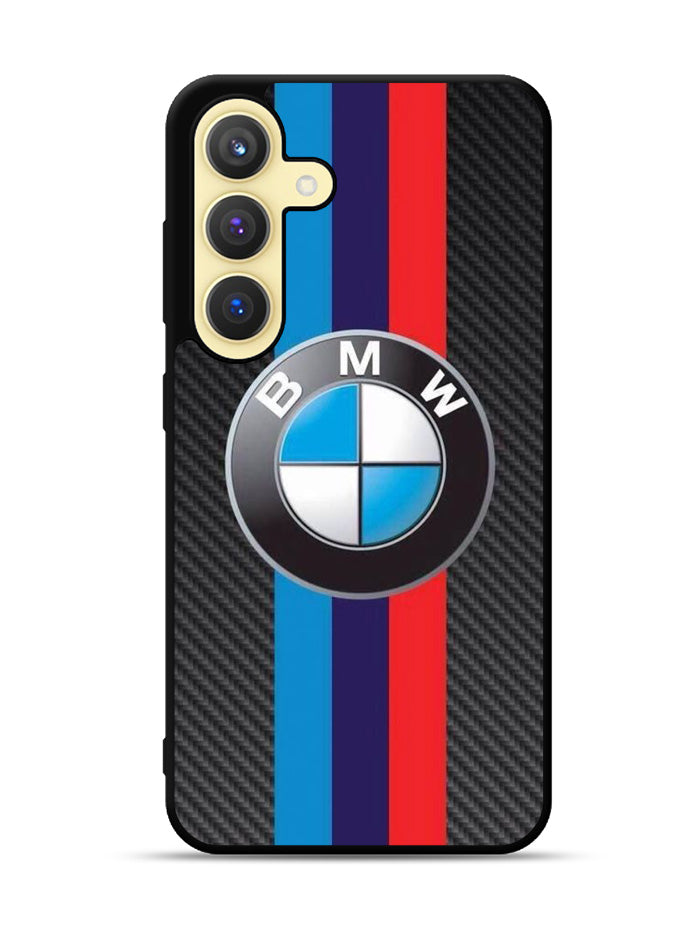 BMW Carbon Stripes Logo Samsung Galaxy S24 FE 5G Case OV11168