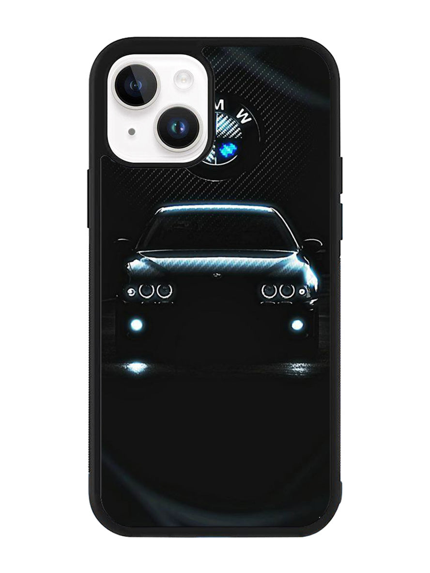 BMW Blue Neon iPhone 15 Case OV11167