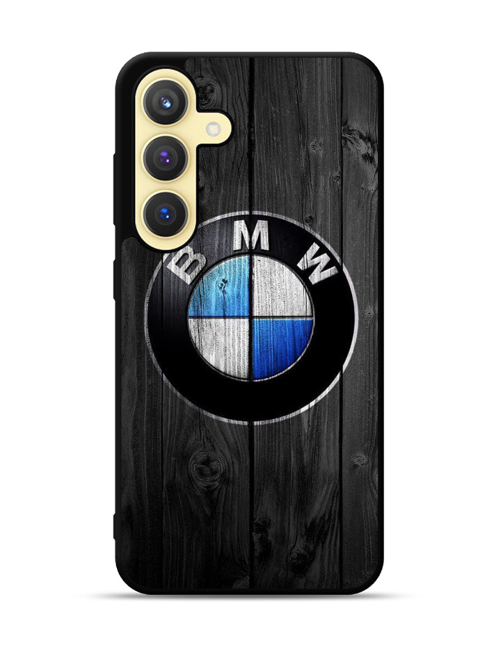 BMW Wood Logo Samsung Galaxy S23 FE 5G Case QC11184