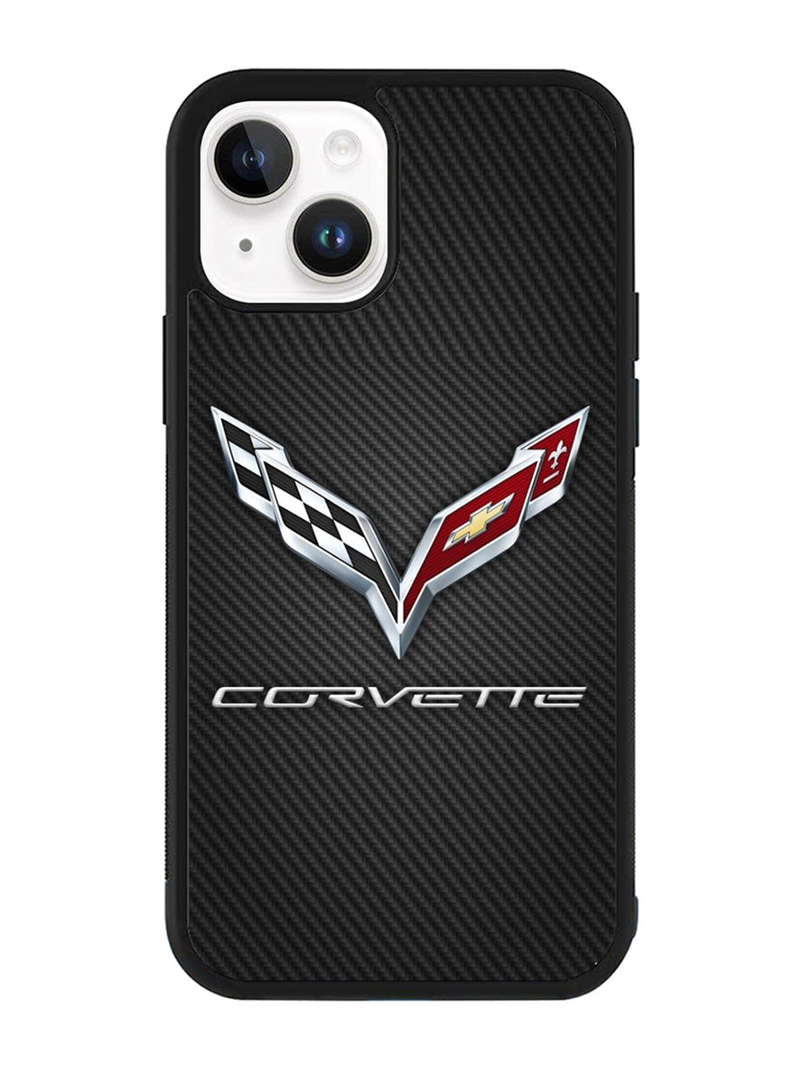Elegant Corvette Logo iPhone 15 Plus Case OV11080