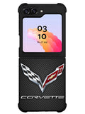 Elegant Corvette Logo Samsung Galaxy Z Flip 5 5G 2023 Case