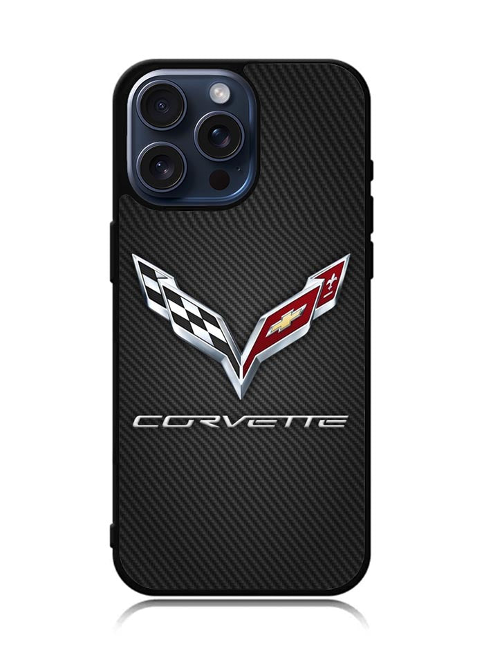 Elegant Corvette Logo iPhone 15 Pro Max Case