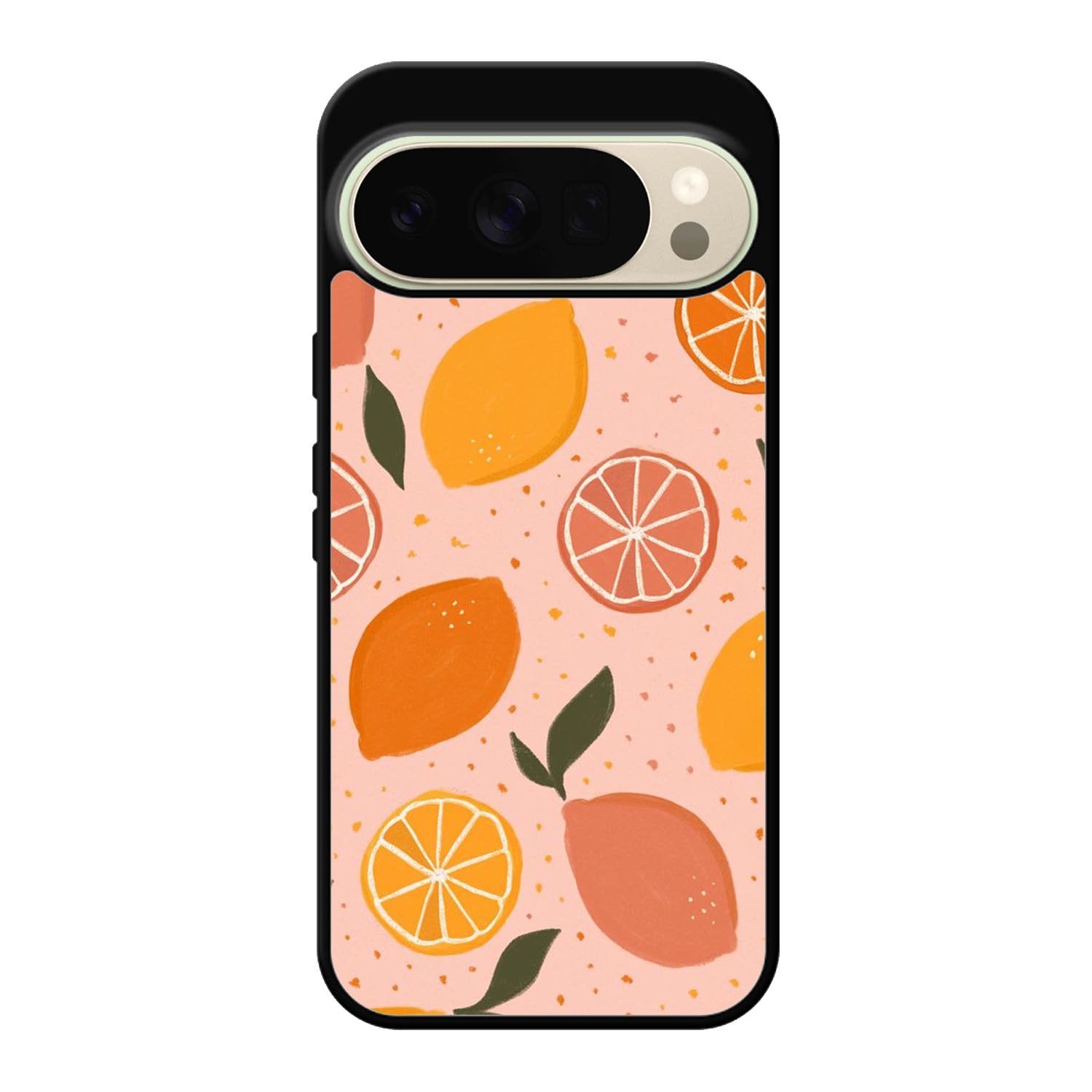 Lemon Fruits Pattern Google Pixel 10 Pro XL Case QC10889