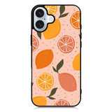 Lemon Fruits Pattern iPhone 16 Plus Case QC10889