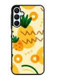 Tropical pineapple fruit pattern Samsung Galaxy A35 5G Case OV10739
