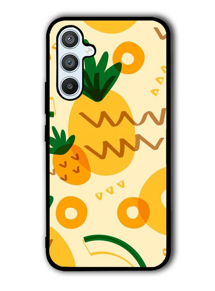 Tropical pineapple fruit pattern Samsung Galaxy A14 5G Case QC10739
