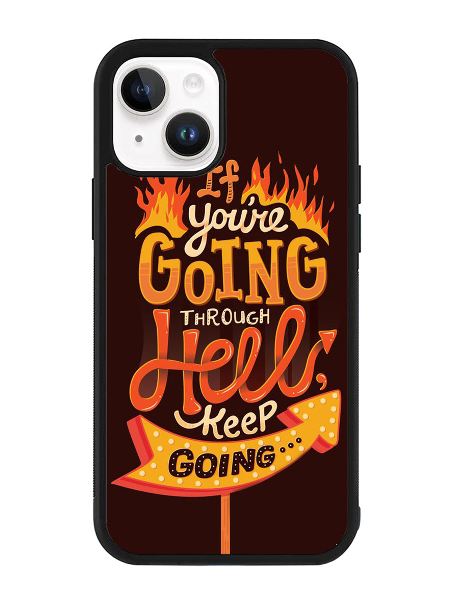 Quotes About Spirit Burning iPhone 15 Plus Case OV10801