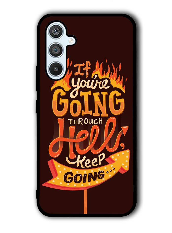 Quotes About Spirit Burning Samsung Galaxy A14 5G Case QC10801