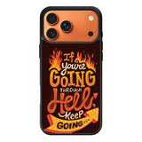 Quotes About Spirit Burning iPhone 17 Pro Case OV10801