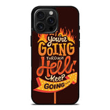 Quotes About Spirit Burning iPhone 16 Pro Case OV10801