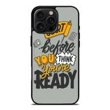 Quotes Spirit Started iPhone 16 Pro Case OV10803