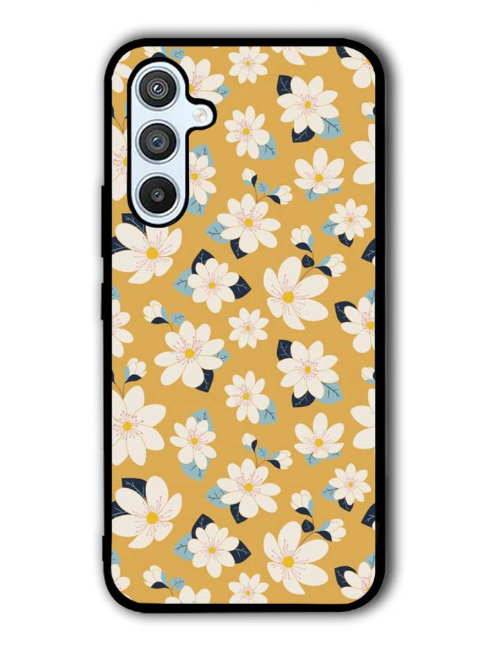 Cute white flowers seamless pattern Samsung Galaxy A14 5G Case QC10922