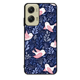 Bird Flower Pattern Motorola Moto G Stylus 5G 2024 Case OV10906