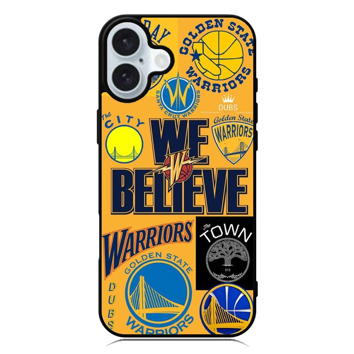 We Believe Golden State Warriors iPhone 16 Plus Case