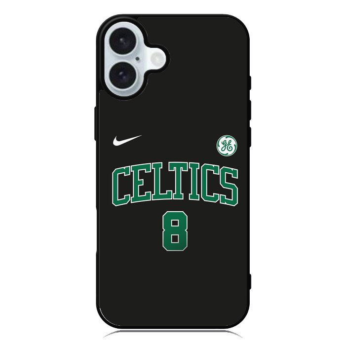 Boston Celtics Jersey iPhone 16 Case QC10661