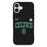 Boston Celtics Jersey iPhone 16 Case QC10661