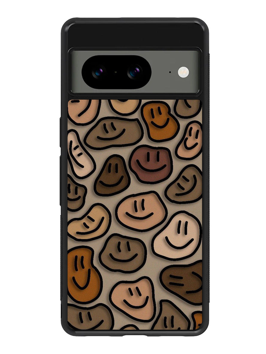 Brown Style Smile Google Pixel 8A Case QC10669