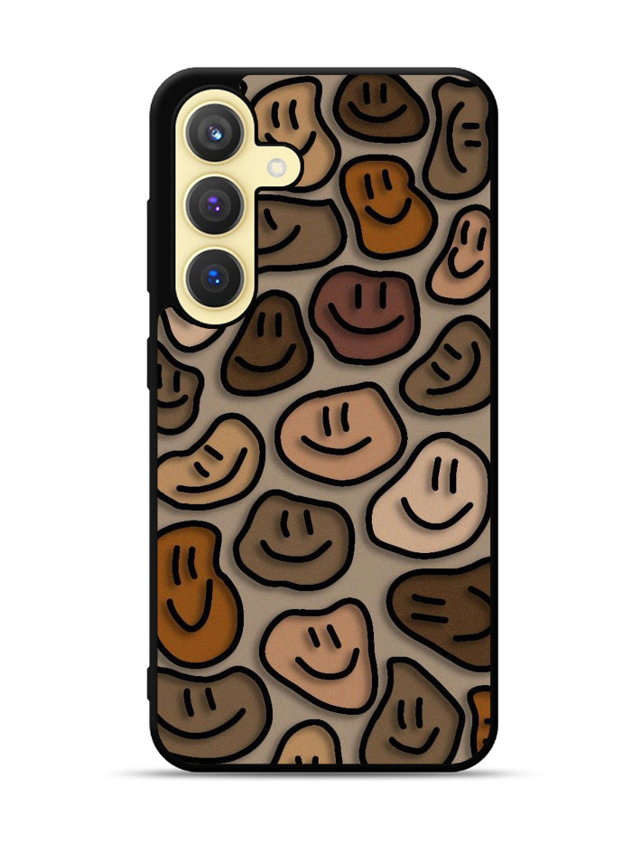 Brown Style Smile Samsung Galaxy S24 Plus 5G , Samsung Galaxy S24+ 5G Case OV10669